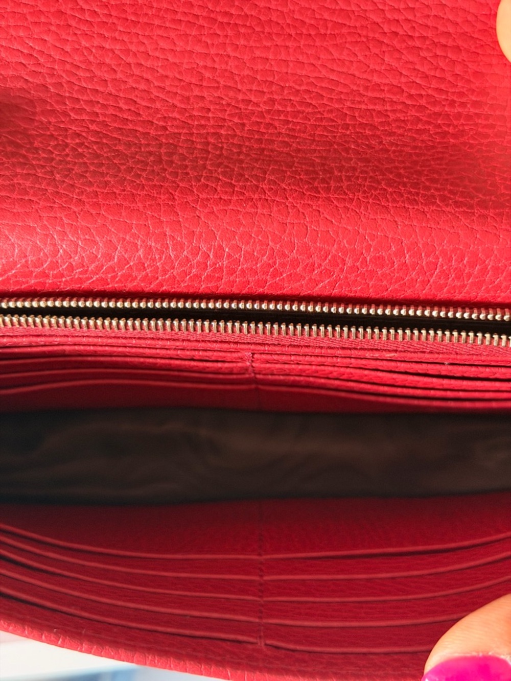 Gucci Interlocking GG wallet on chain crossbody bag - Picture 4 of 9